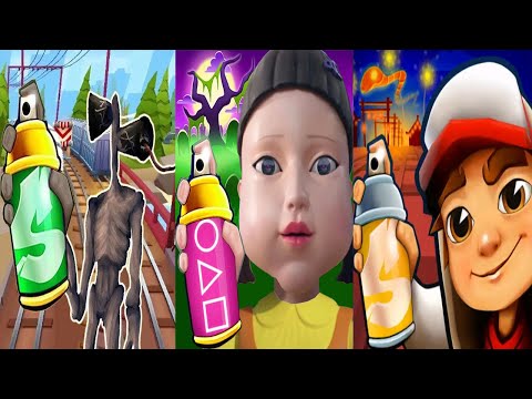 Subway Surfers Luoyang 2025 Year of the Snake SNAKE vs SIREN HEAD vs SQUID GAME 2 Gameplay HD