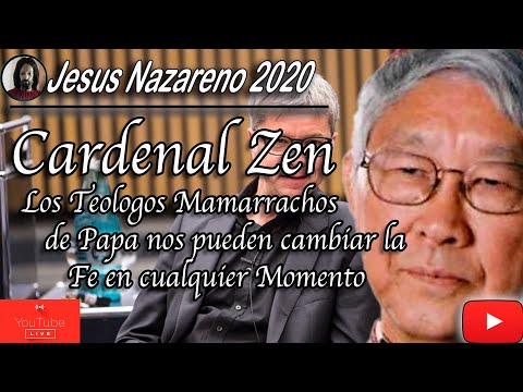 ULTIMA HORA CARDENAL ZEN ADVIERTE, LOS TEOLOGOS SINVERGUENZAS DEL PAPA NOS VAN A CAMBIAR LA FE