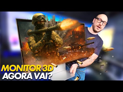 MUITO MAIS IMERSÃO? Monitor Samsung Odyssey 3D