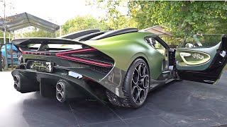 Cars Leaving Concours d'Elegance Marienwaert 2025 - $20M Bugatti Brouillard, Corvette C8, DBX 707