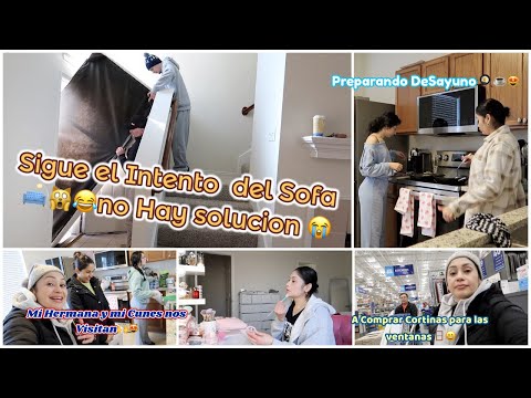 TENEMOS VISITAS MI HERMANA Y MI CUÑADO EN CASA 🏠 COCINANDO 🧑‍🍳 POR PRIMERA VEZ EN NUESTRO NUEVO 🏠😻☕️