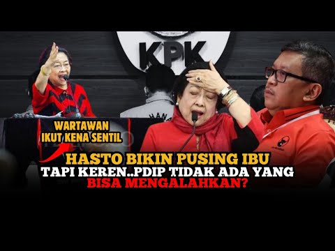 Hasto Bikin Pusing Ibu Megawati, Semprot Wartawan Beritakan Yang Lain Jangan Cuma HASTO‼️