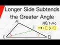 Triangle Angle-Side Relationships