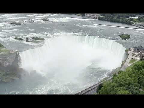 Skylon Tower (Niagara Falls, Canada) Rotating Fancy Dinner Way Up In The Sky...