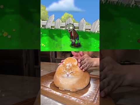 The Mochi Cattail #2 🍊🍡😺#pvz #plantsvszombies