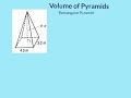 Calculating Pyramid Volume Concepts