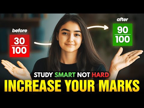 How to Study FAST & SMART?🤯| 3 Secret Study Tips to Increase Your Marks in Less Time🔥