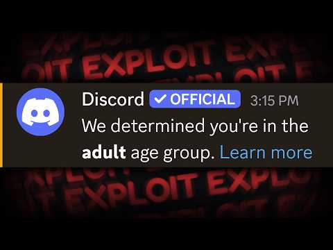 This Exploit Bypasses Discordโs Age Verification...