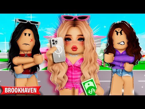 A MENINA MAIS PATRICINHA e METIDA da RUA | Historinhas Brookhaven Roblox | Bibi e Lud