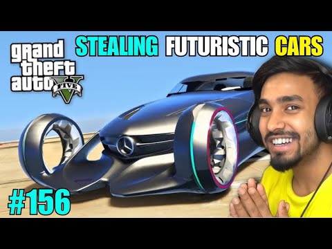 STEALING FUTURISTIC CARS FOR NEW SHOWROOM | GTA V #156 GAMEPLAY | TECHNO GAMERZ