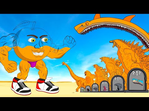 UDINDINDINDUN Revives GODZILLA, KONG & The Long - Mouthed SHARK - This is THE END BRAINROT