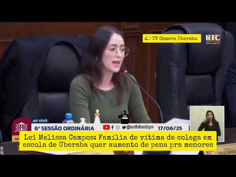 LEI MELISSA CAMPOS: aumento da maioridade penal para menores infratores é urgente