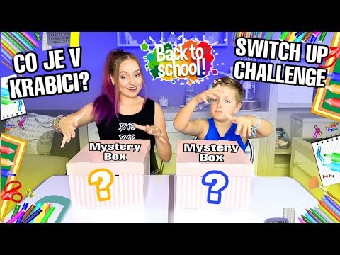 Co je v krabici?  Back to school switch up challenge /  mystery box