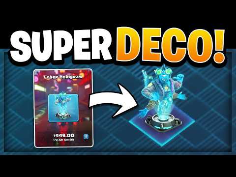 NEW Cyber Hologram Super Decoration in Clash of Clans!