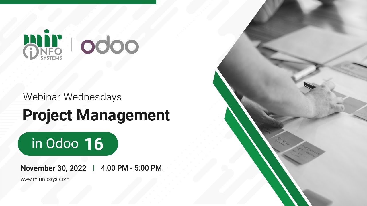Project Management in Odoo 16 | 11/30/2022

