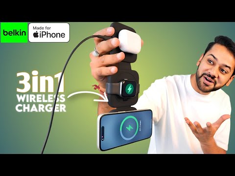 Belkin Boost Charge Pro Review' ⚡ 3-in-1 Qi2 Fast Charger for iPhone, Watch & AirPods!