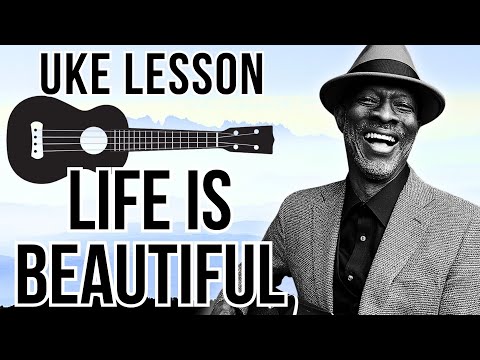 Keb' Mo' "Life is Beautiful" Ukulele Lesson  [Play Along Tutorial]