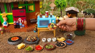 Delicious Miniature New York Pizza Recipe | Best Of Miniature Cooking | The Tiny Foods-Hindi