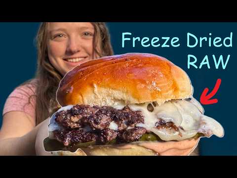 Freeze Dried Deer Smash Burgers are UNBELIEVABLE | Field to Table