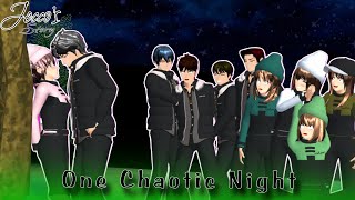 JECCO'S STORY 35 #PART1 [ONE CHAOTIC NIGHT] | DRAMA SAKURA SCHOOL SIMULATOR