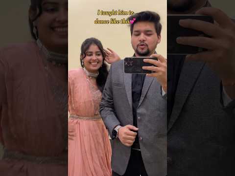 She is my Dance teacher 🤣 | cute couple whatsapp status | couplegoals | vishu aly #shorts #trending