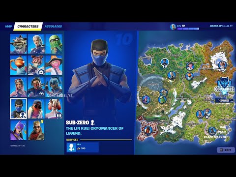 Fortnite All 14 NPC Character Locations and Dialogs - Character Collection Book Chapter 6 Season 2