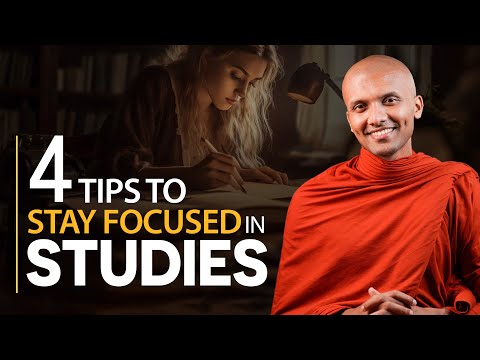 4 Proven Tips to Stay Focused and Ace Your Studies | Buddhism In English