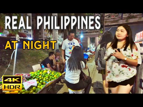 Ortigas Avenue, Pasig City | Night Walking Tour Philippines (4K HDR)