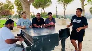 "Au Tu Doudou!" Acapella at Haas Promenade, Jerusalem on Yom Kippur 2022