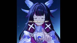 characters 2d art and 3d art #genshinimpact #shorts