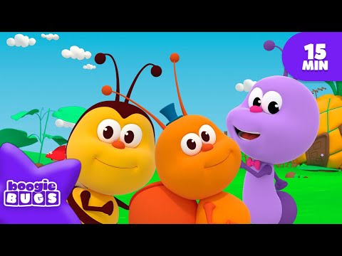 Back To School With 🐞 BOOGIE BUGS 🌈  MIX+ Nursery Rhymes & Kids Songs 🌈 FOR KIDS