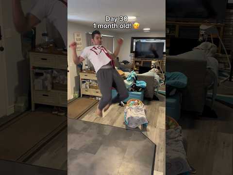 MONTH 1 Compilation of Backflips For My Son Until He Compliments Me ❤️