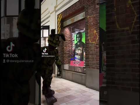 Springtrap goes to Spencers