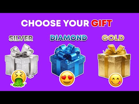 Choose Your Gift...! Gold, Diamond or Silver 💛💎🤍 How Lucky Are You? |Quizer Hunter