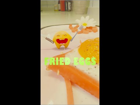 Making a love fried egg for you！#shorts #friedegg#heart#sausage#food #choubao