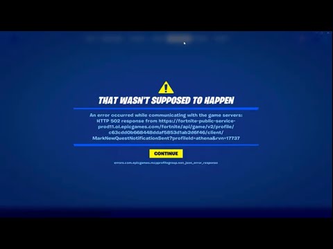 Fortnite Error Code 99 11 21