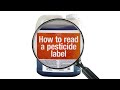 Pesticide Label Knowledge Assessment