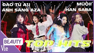 Tổng Hợp Bài Hát Của 4 Cá Tính Âm Nhạc: Muộii, Han Sara, Ánh Sáng AZA, Đào Tử A1J |Playlist Hay Nhất