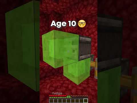 Crossing Lava At Different Ages 🤔 (World's Smallest Violin)