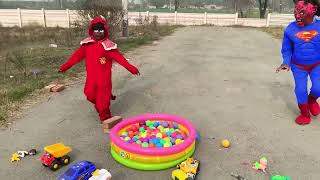 bhoot wala video (gubbare wala) outdoor fun with mini tractor wala boy stories for kids part 01