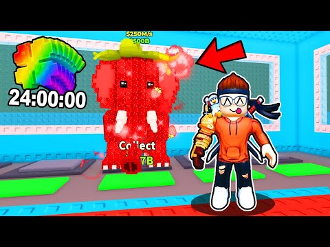 Ho comprato 24 ORE di FORTUNA INFINITA per OTTENERE STRAWBERRY ELEPHANT su ROBLOX STEAL A BRIANROT?!