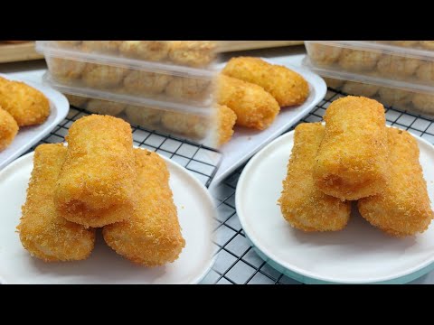 LANGSUNG LUDES DALAM SEKEJAB ‼️ NYESEL BIKIN SEDIKIT // RESEP RISOL MENTAI ENAK KULIT ANTI SOBEK