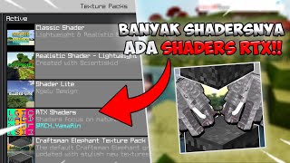 MINECRAFT GRATIS Ini Ada SHADERS RTX nya! Lebih Bagus Dari MINECRAFT ASLI