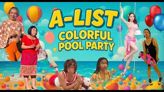 Alist Colorful Pool Party 2025