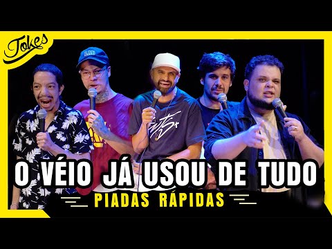 PIADAS RÁPIDAS - PREFERE CRIANÇAS OU IDOSOS? - Ep.09 l Temp.12