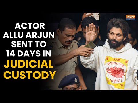 Allu Arjun sent to 14-day judicial custody in Sandhya Theatre stampede tragedy