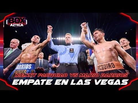 Resumen | Pacman Pacquiao vs. Mario Barrios | Box Azteca