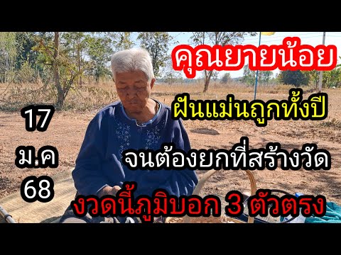 13.. คุณยายน้อย ถูกทุกงวดจนนับหลง