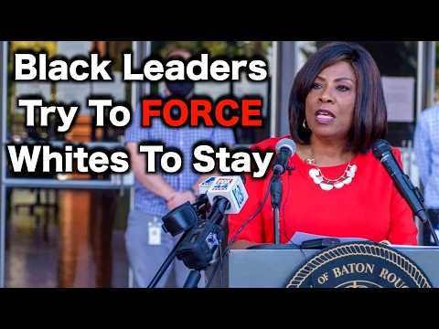 Black Leaders ATTACK Whites For Leaving