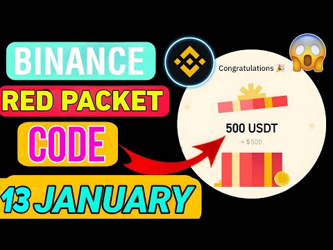 Binance Red Packet Code Today | 2025 Red Packet Code | Binance Gift Today | 12 January Red Packet